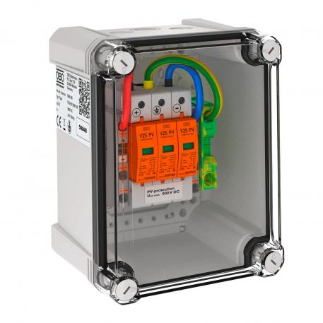 Generator connection box, type 1 + 2, for 1 string