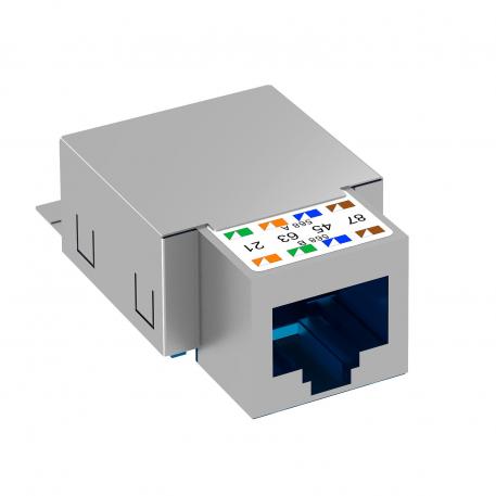 Modul de conectare pentru date RJ45, cat. 6, ecranat